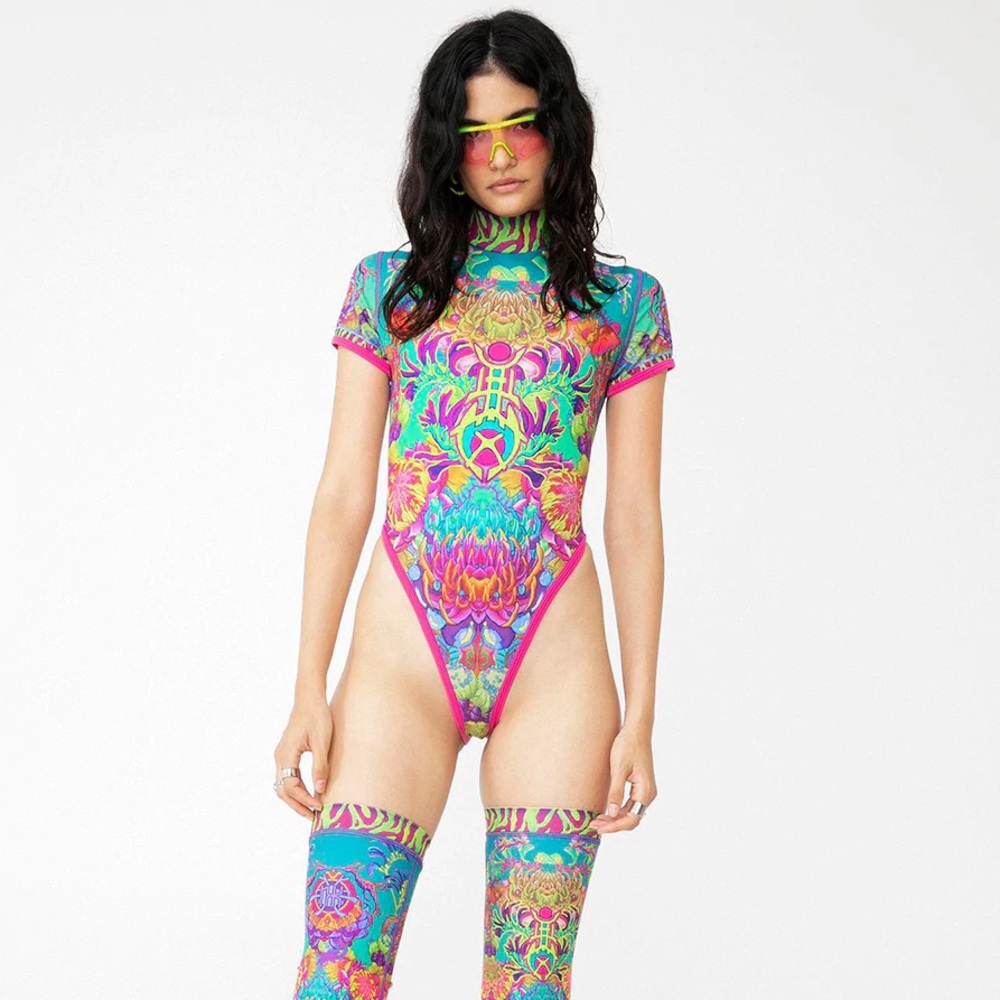 Nixi Killick CRYPTIC FREQUENCY LEOTARD